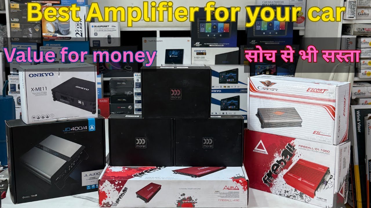 Best car amplifiers | Best car amplifiers in India
