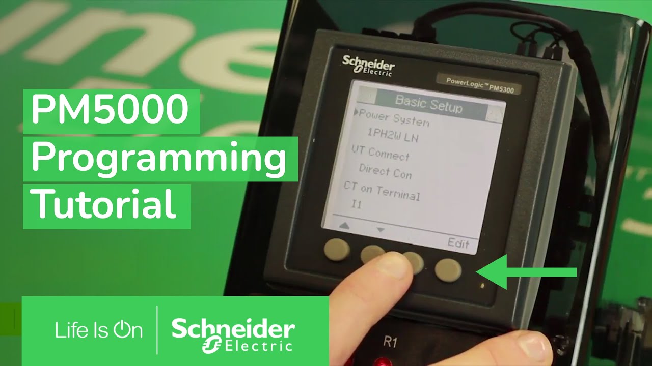 PM5000 Programming Tutorial | Schneider Electric