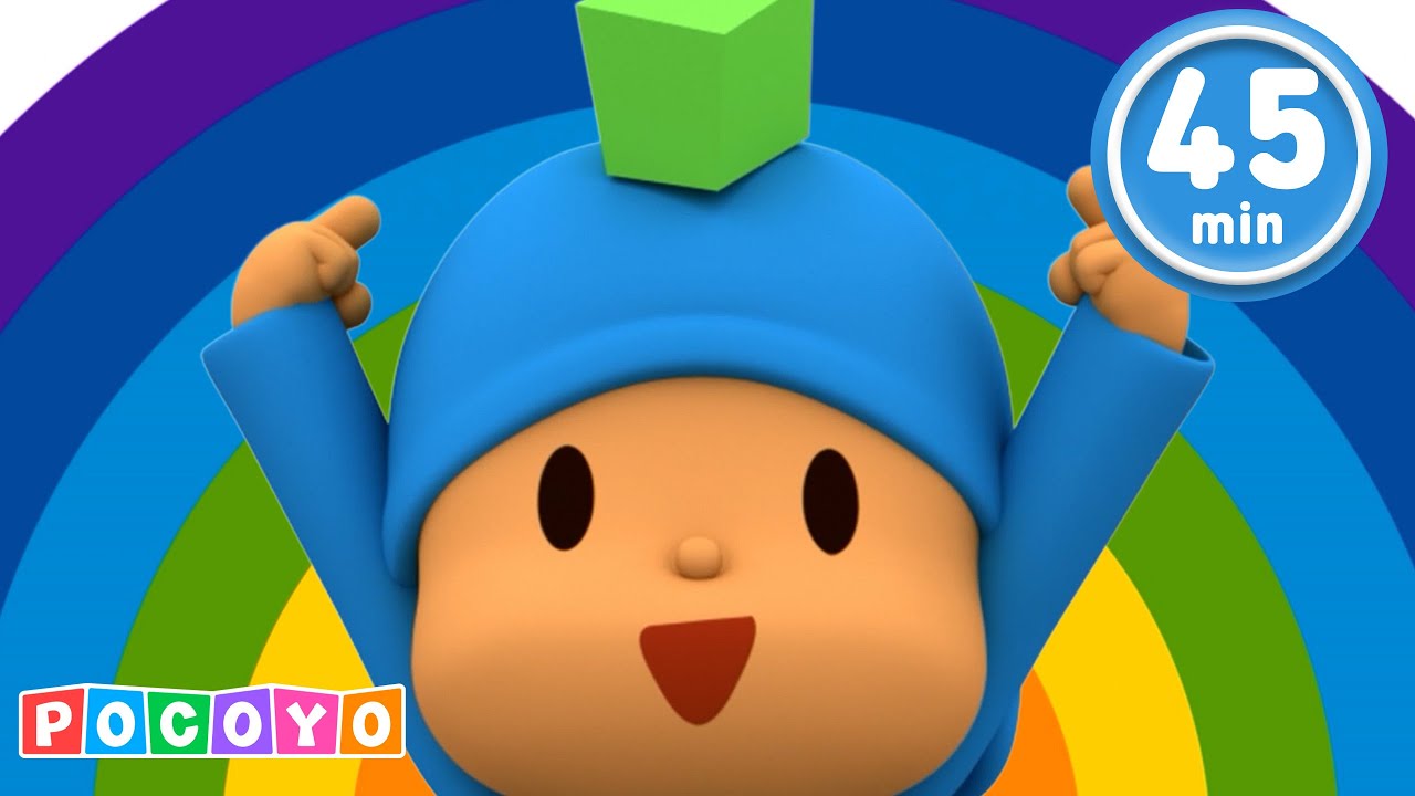 Pocoyo's Color BLOCK Games! 🌈 LET'S LEARN! | Animaj Kids - Stories & Adventures | Cartoons for Kids