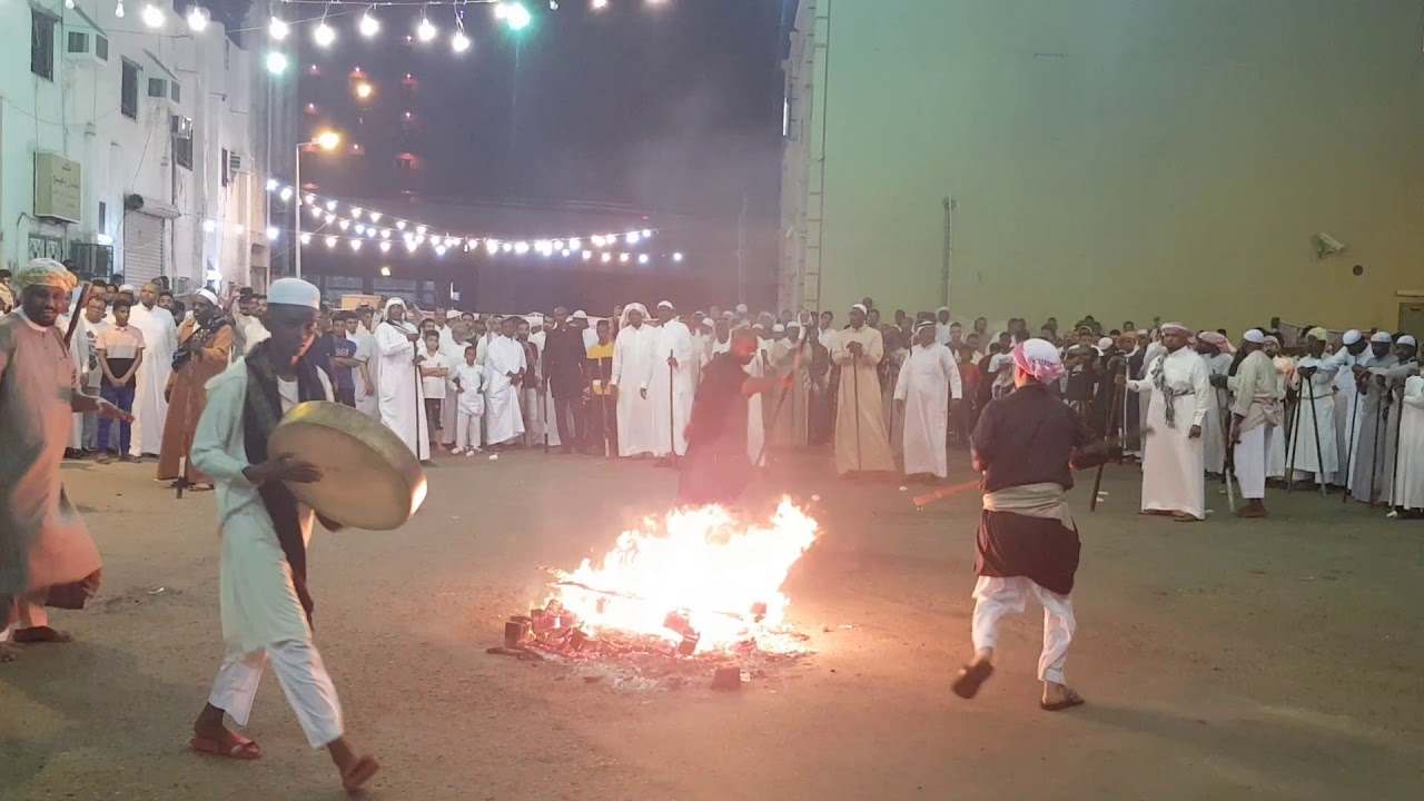 احتفالات شباب الكندرة بعيد الفطر المبارك _ مزمار الكندرة و المعازيم اسحاق ( 3 )