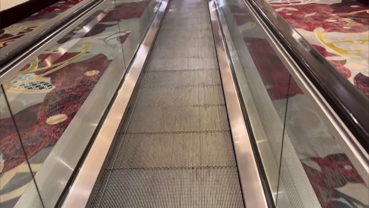 Neat Montgomery Halfpipe Entry Flat Escalator at the Excalibur￼ Las Vegas, NV