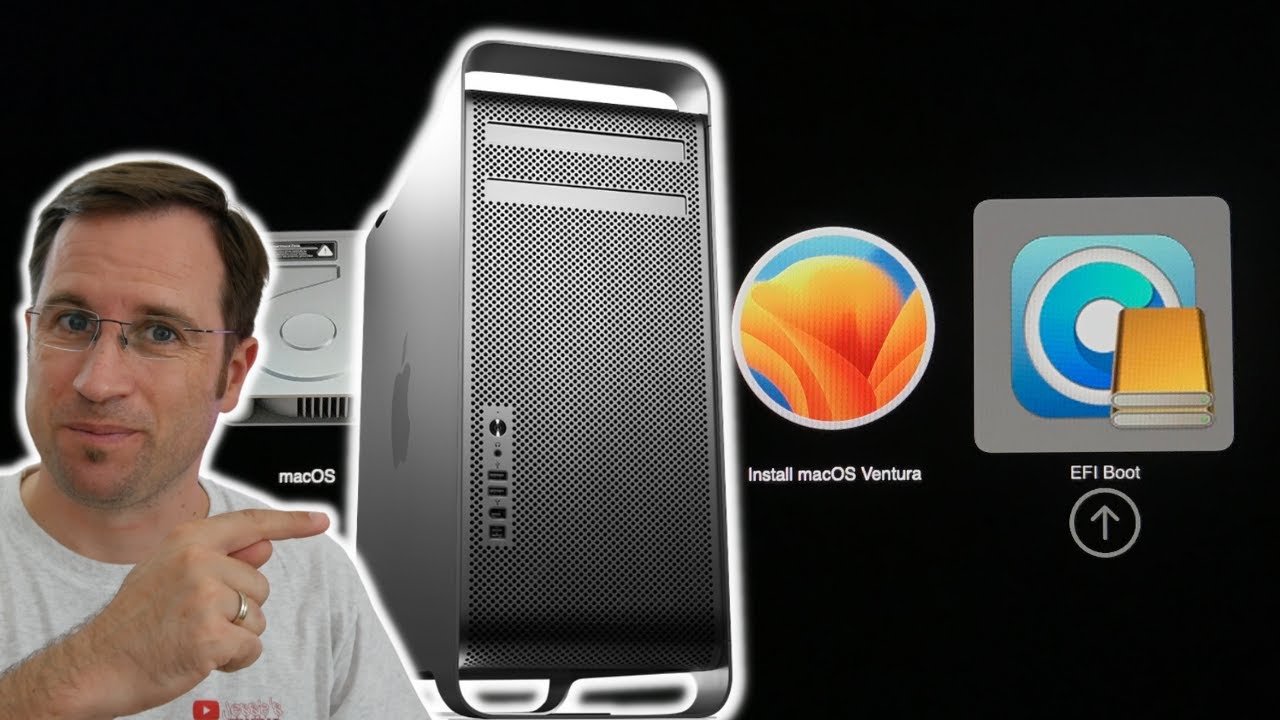 НЕТ селектора загрузки на MacPro с графической картой для ПК?