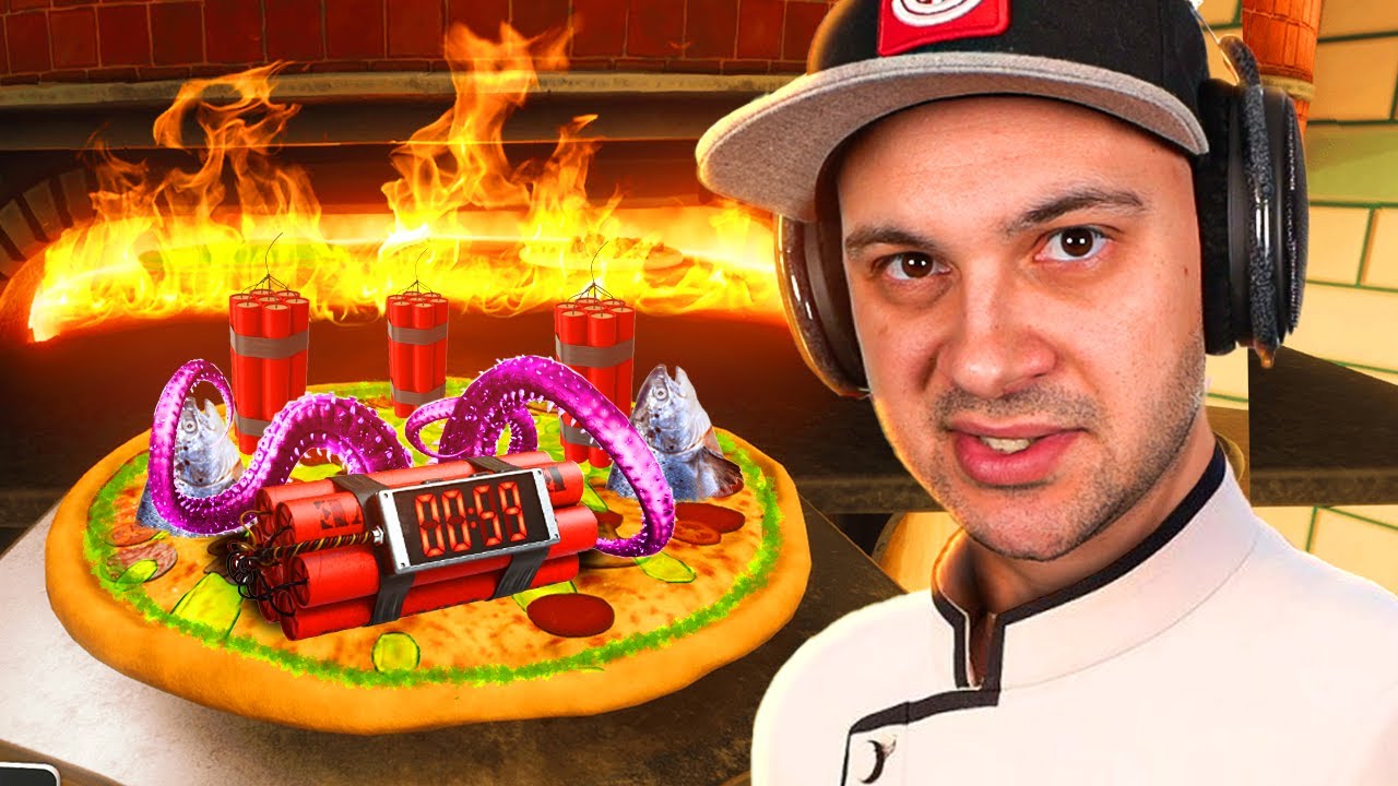 I Created the Worlds MOST DISGUSTING PIZZA... | Cooking Simulator