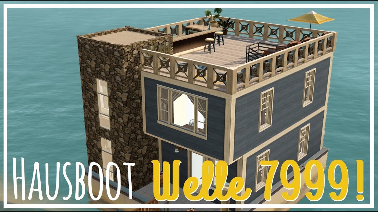 Sims 3 Hausbau - Hausboot 