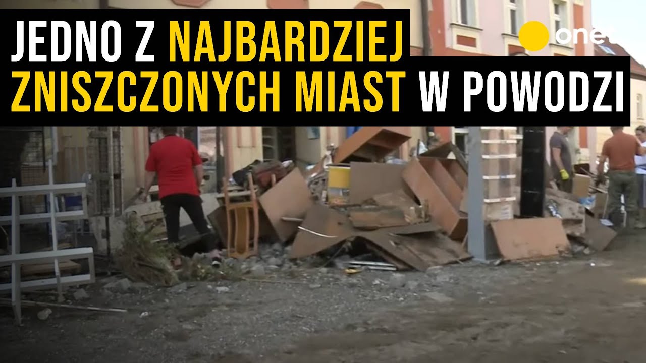 Relacja z Lądka-Zdroju. To jedno z bardziej poszkodowanych miast przez powódź