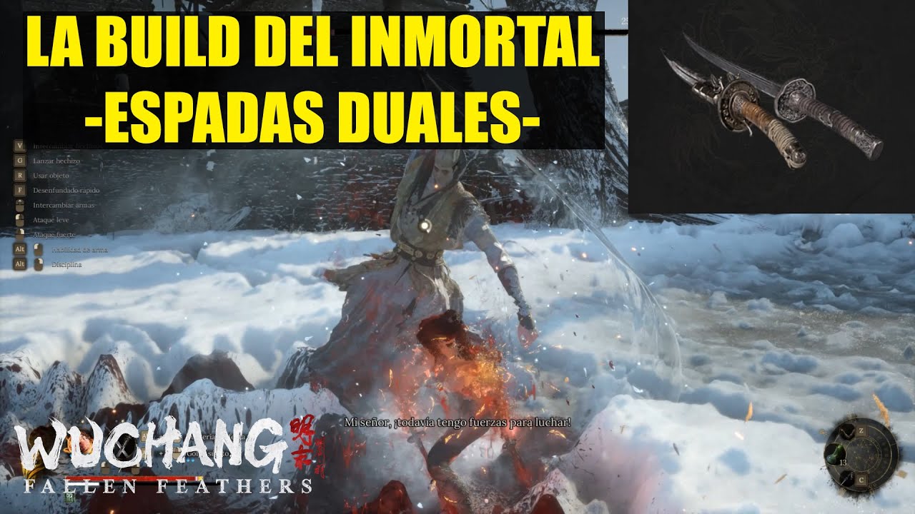 WUCHANG Fallen Feathers Build INMORTAL -ESPADAS DUALES-