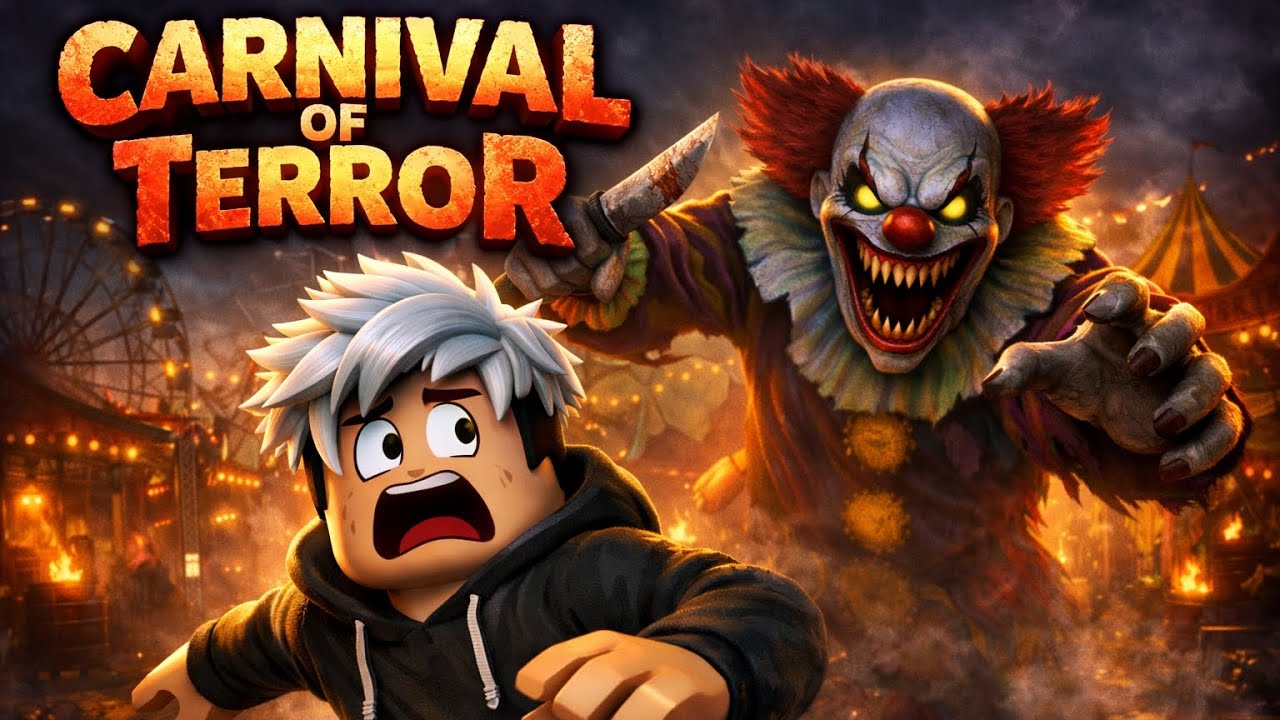 Korkunç Karnavaldan Kaçtım. (Roblox)