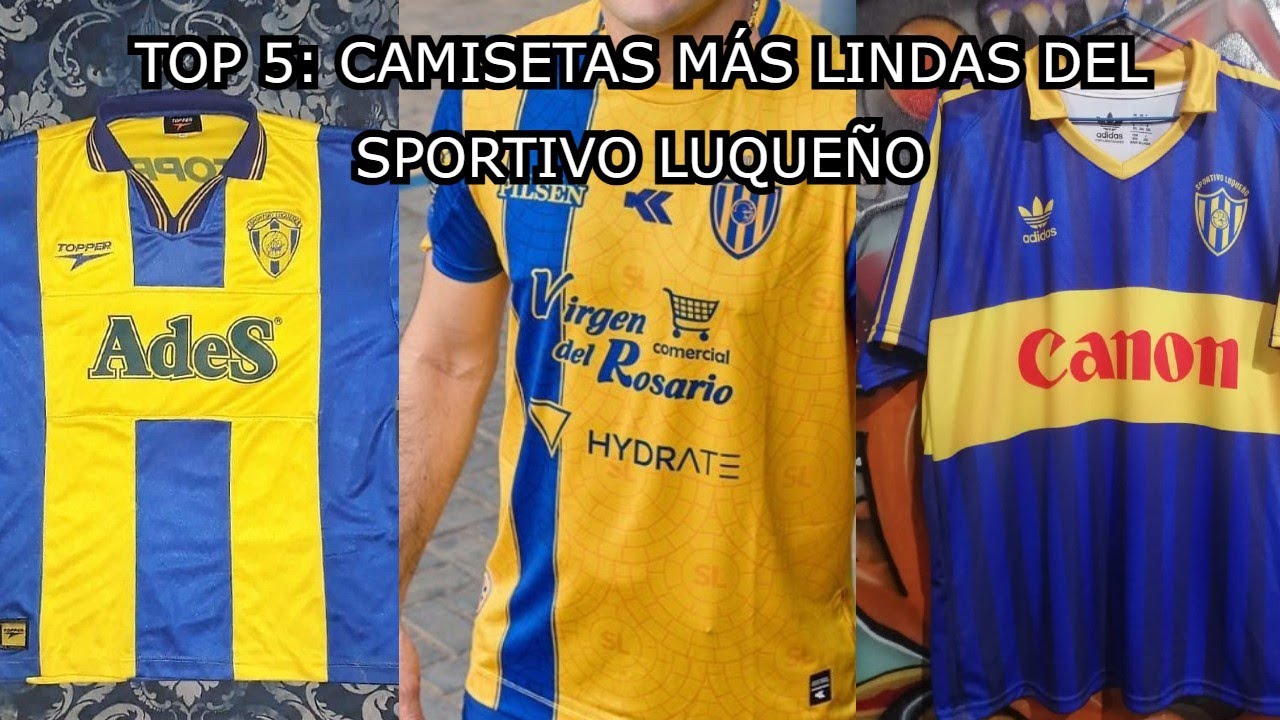 TOP 5: Camisetas más lindas del Sportivo Luqueño