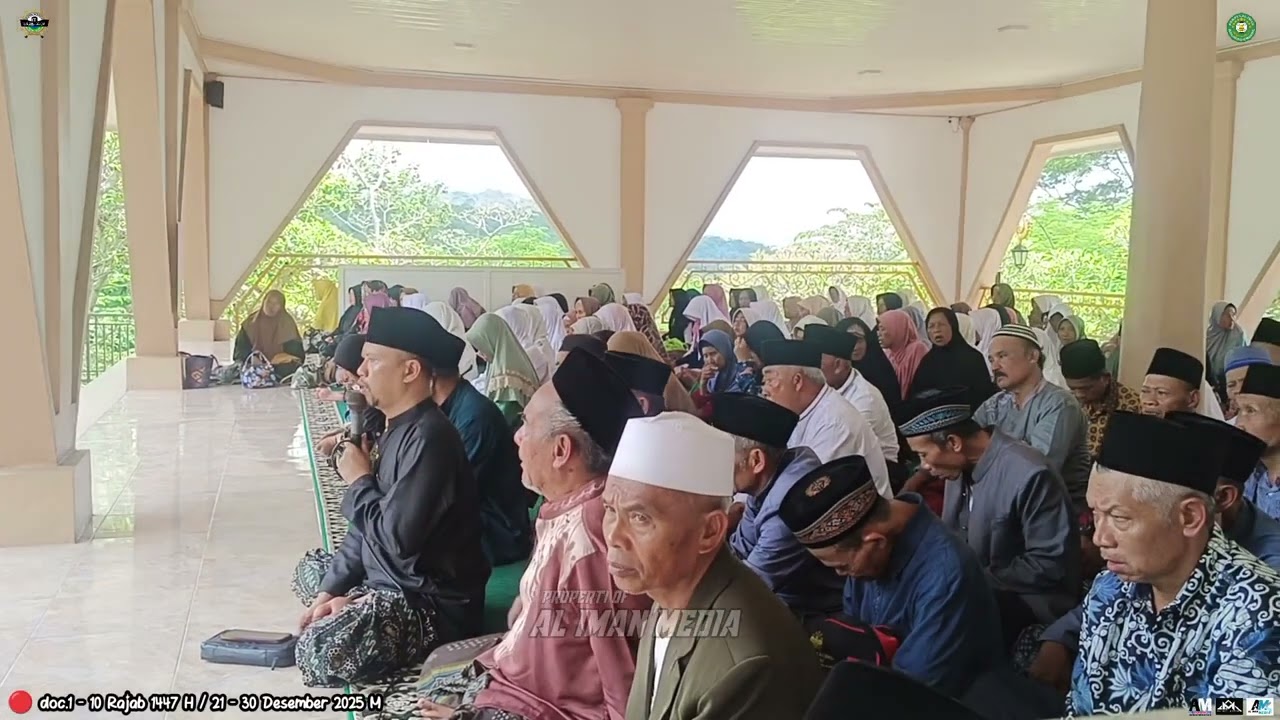 Serangkaian kegiatan PP Al iman bersama jama'ah kholwath TQN di bulan Rajab 1447 H
