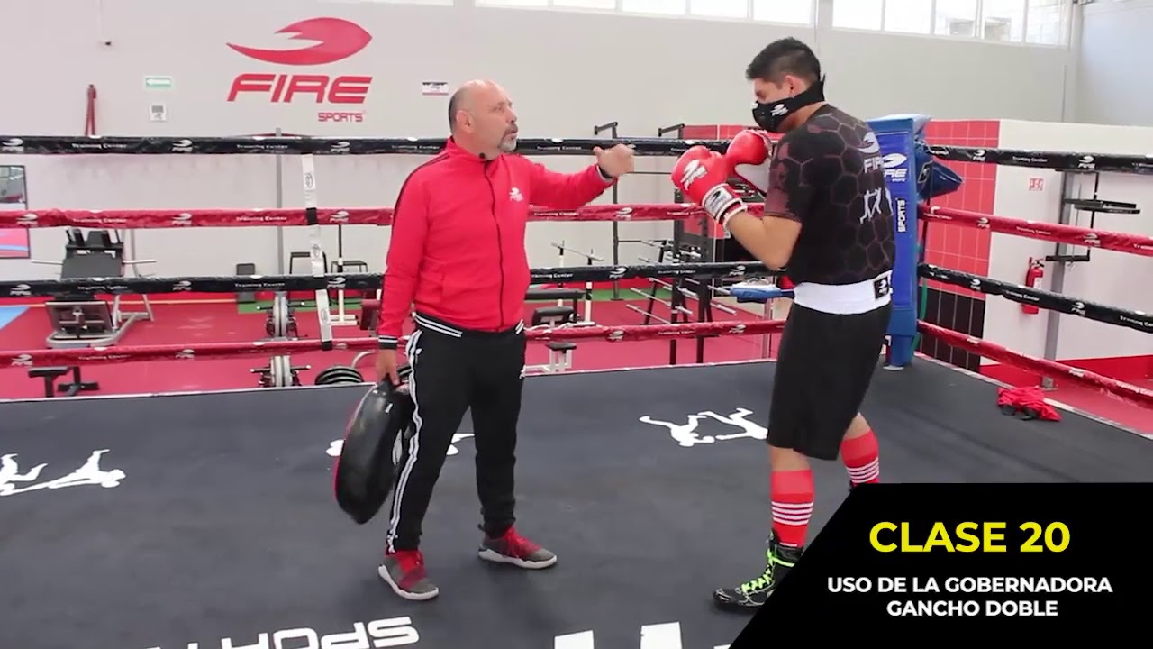 USO DE LA GOBERNADORA / GANCHO DOBLE, CLASE 20, TÉCNICAS DE BOXEO FIRE SPORTS