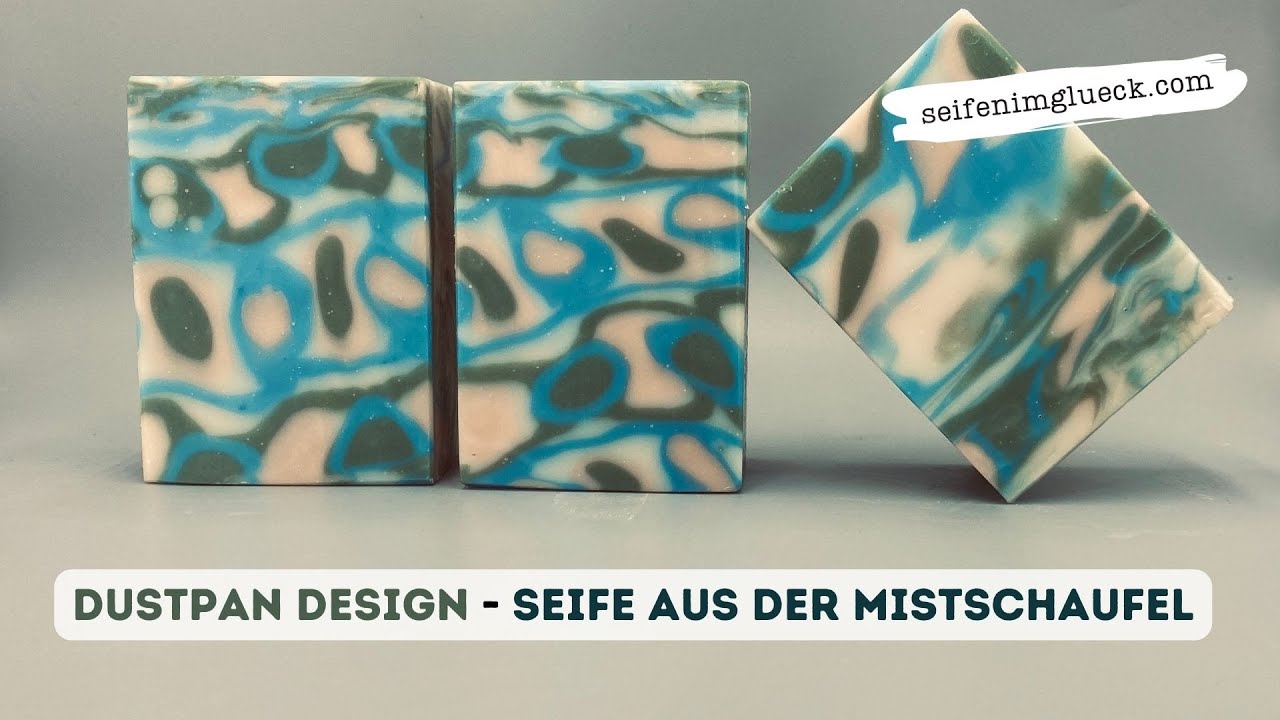 Seife aus der Mistschaufel (Kehrschaufel) - Dustpan Design Soap - Seifentutorial by Diane Schmid