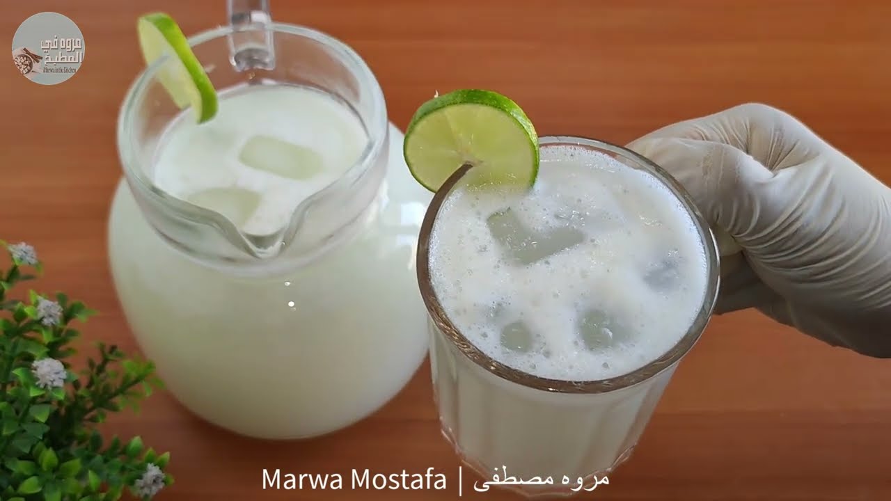 عصير الليمون المنعش بطريقه جديده وبقشرة وبدون أي مراره😋👌 مروه مصطفى
