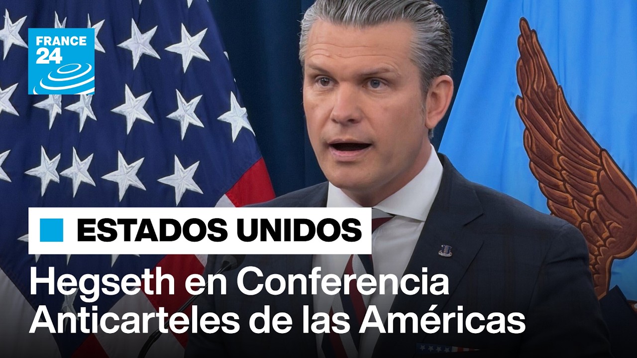 🔴 En vivo: secretario de Guerra Pete Hegseth encabeza conferencia 