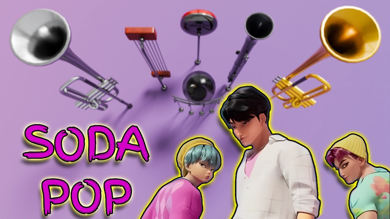 Soda Pop &ndash; K-Pop Demon Hunters | Powerful Marble Music Remix!