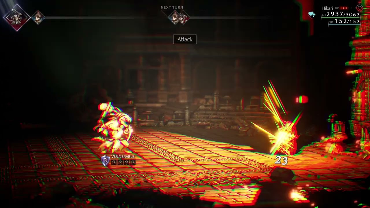 Decaying Temple Secret Chest (You have to enter alone) Keepsake Sword Octopath Traveler 2