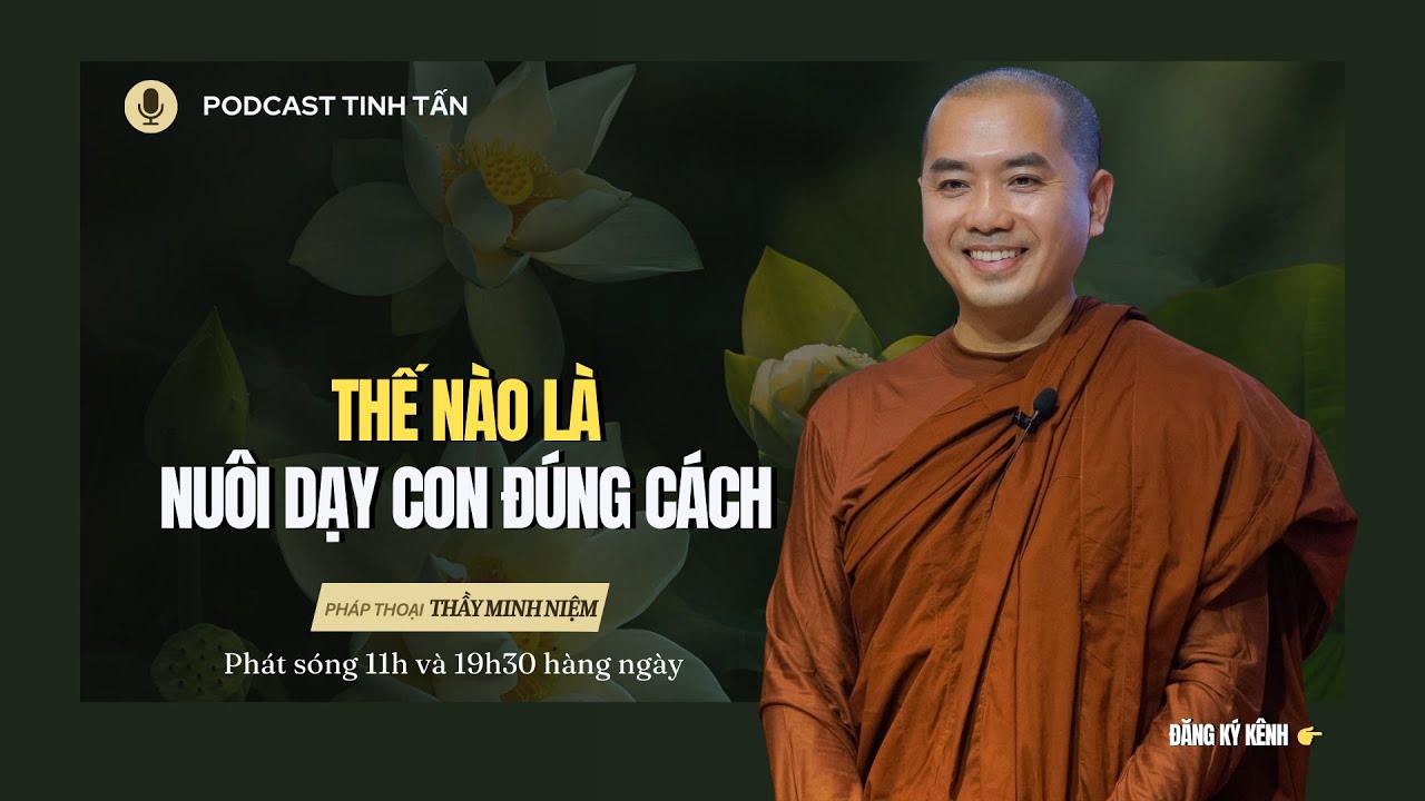 Thế N&agrave;o L&agrave; Nu&ocirc;i Dạy Con Đ&uacute;ng C&aacute;ch | Thầy Minh Niệm | Tinh Tấn