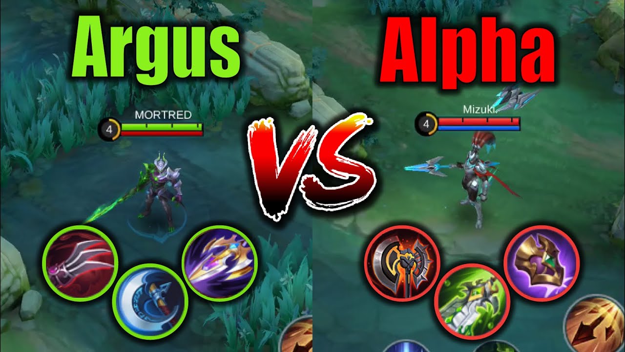 ARGUS vs ALPHA - SEASON 33 MLBB Best Fighter