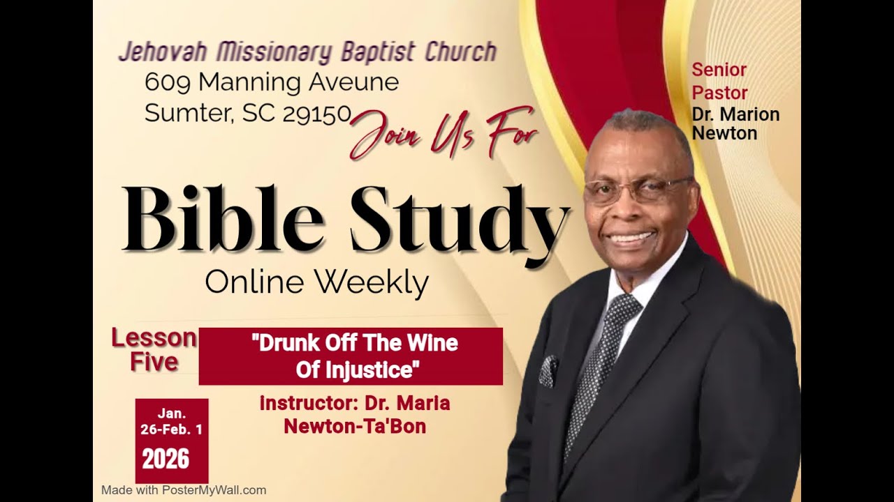 JMBC Online Bible Study (Jan 26- Feb 1 , 2026 TaBon)