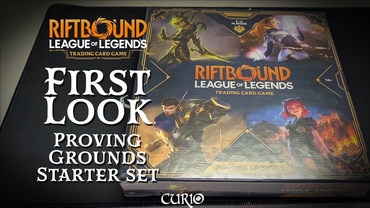 Riftbound Proving Grounds Starter Set Opening