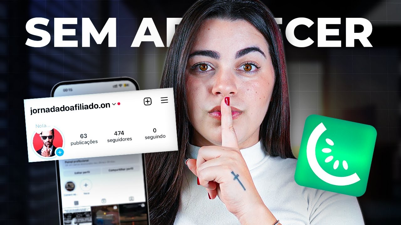 EPIS&Oacute;DIO 1: Criei um PERFIL SECRETO do zero no Instagram para provar que n&atilde;o &eacute; sorte!