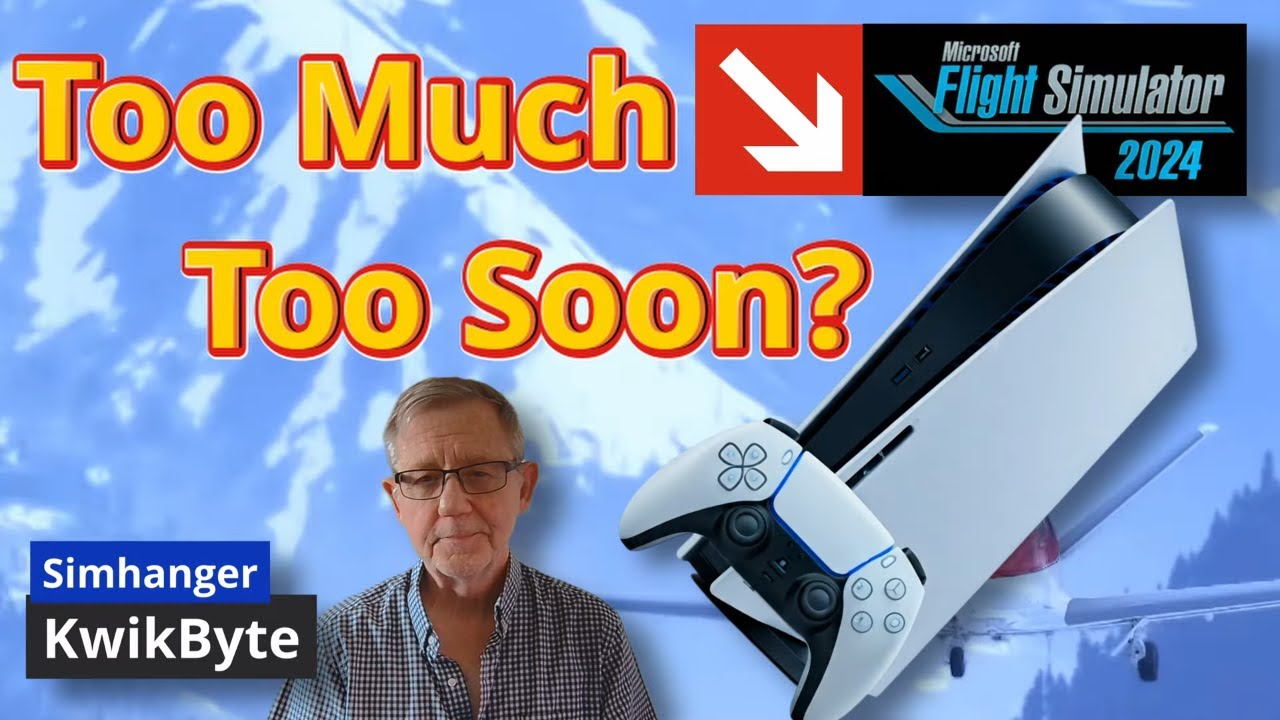 Microsoft Flight Simulator 2024 выйдет на PlayStation 5 8 декабря 2025 года!