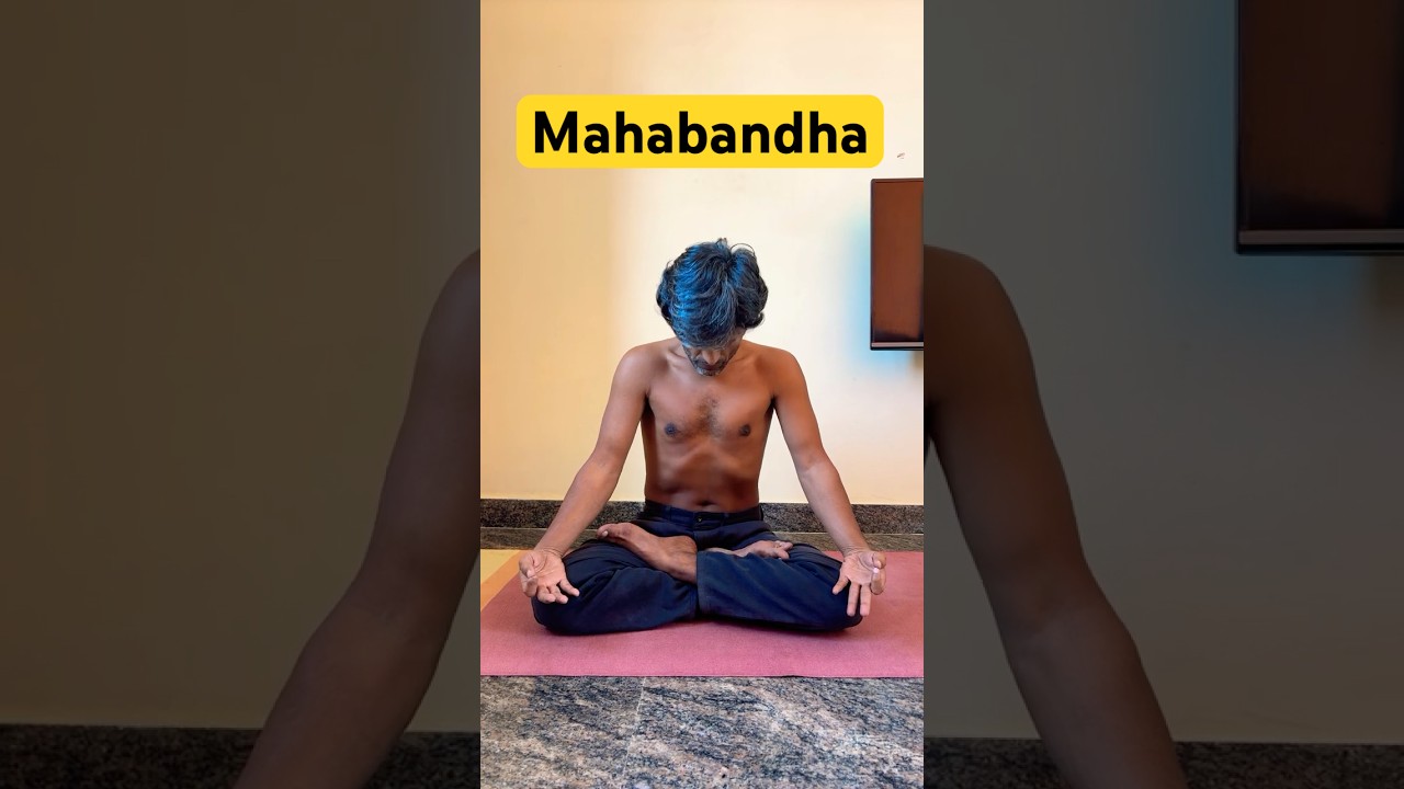 How to do Maha bandha | How to practice Mahabandha | How to do The great lock | Yogic lock |