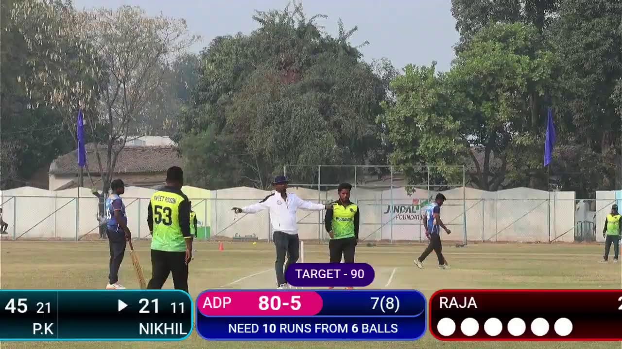JAI MAA BAIGIN DOKRI CRICKET ADPATHRA VS MUDAGAON    BS SPORTS
