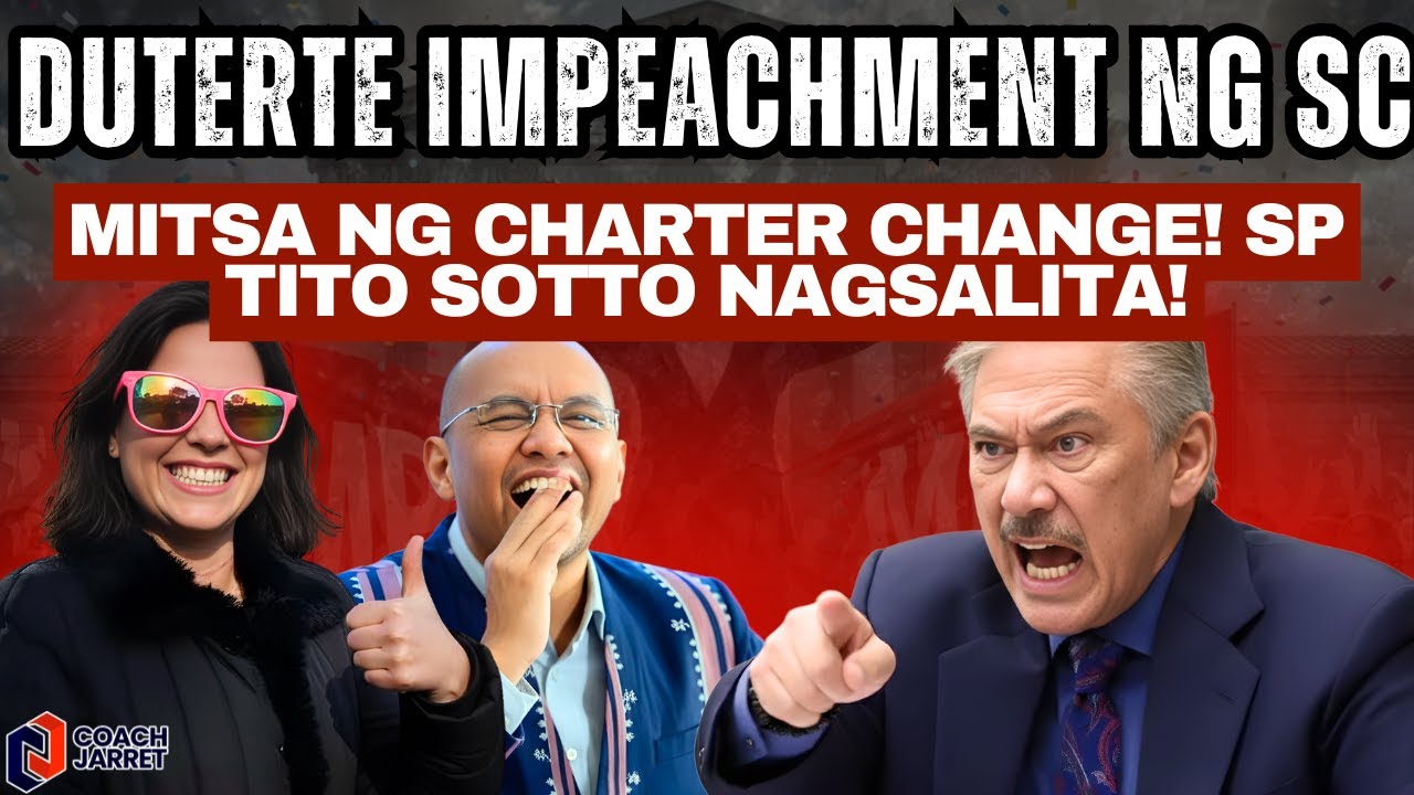 MAGHANDA NA! Duterte Impeachment ng SC MITSA ng Charter Change! SP Tito Sotto NAGSALITA!