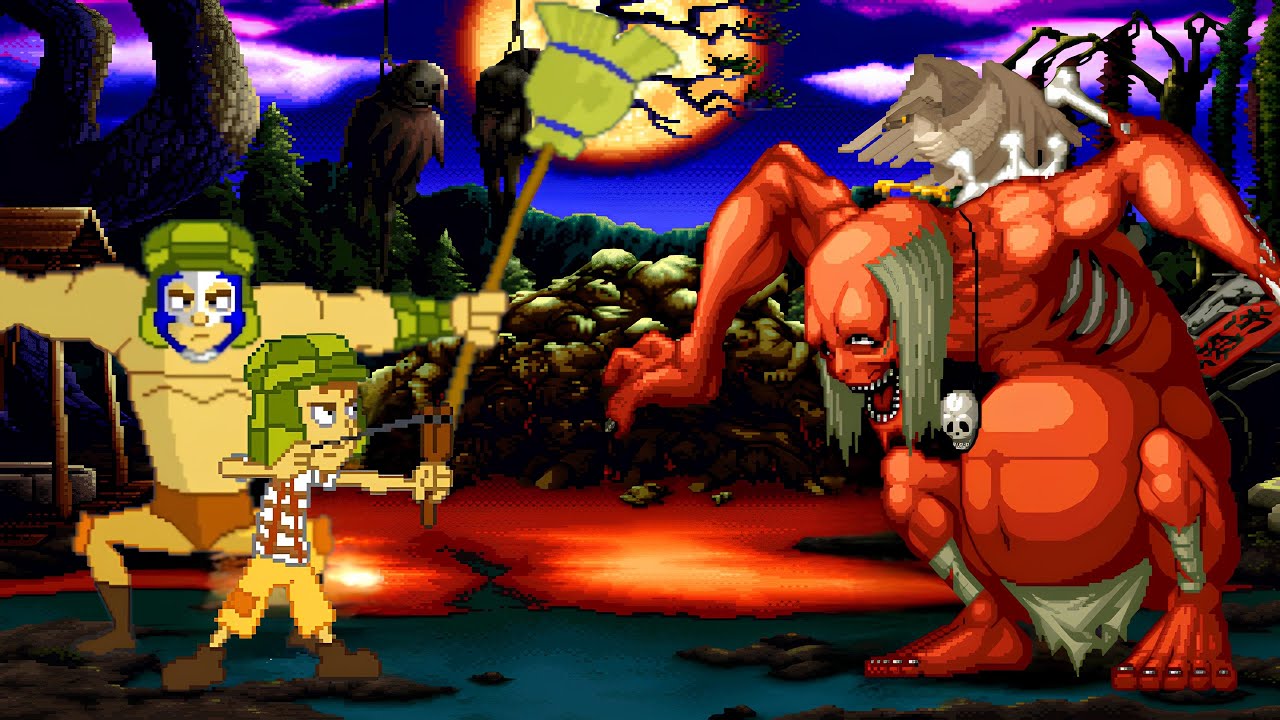 [KOF MUGEN] El Chavo Animado vs. Kusaregedo