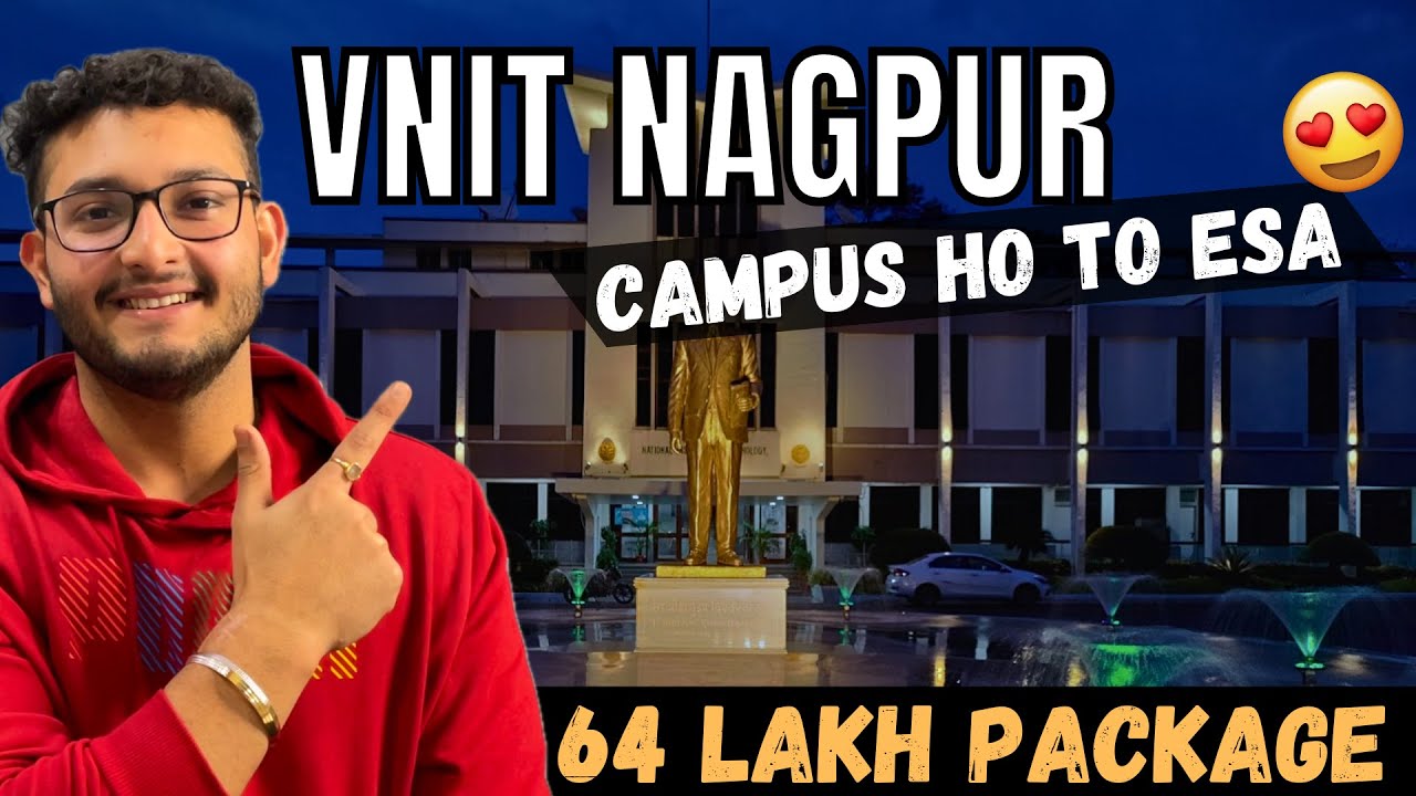 VNIT NAGPUR College Review🔥| A to Z Details🔥| Campus Tour | Placement | Hostel | Fees | Cutoff