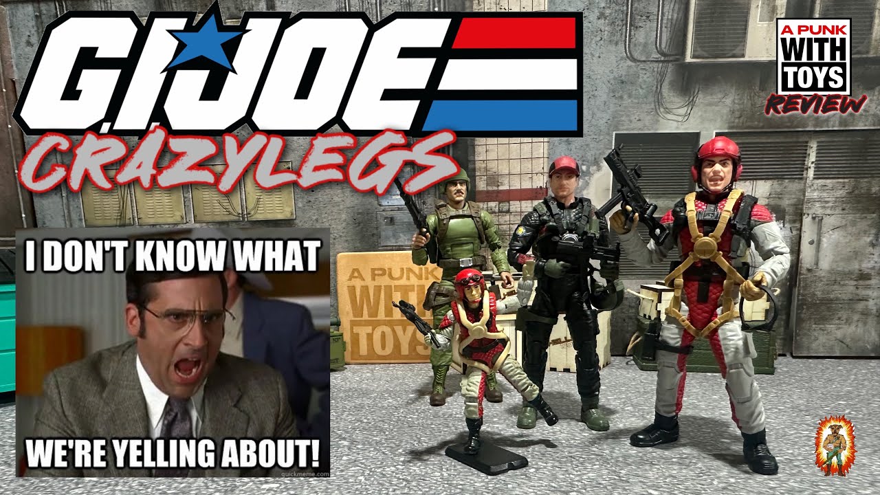 Обзор фигурки GI Joe Classified Retro Crazylegs