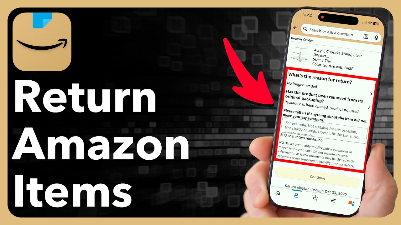 Как вернуть товары Amazon