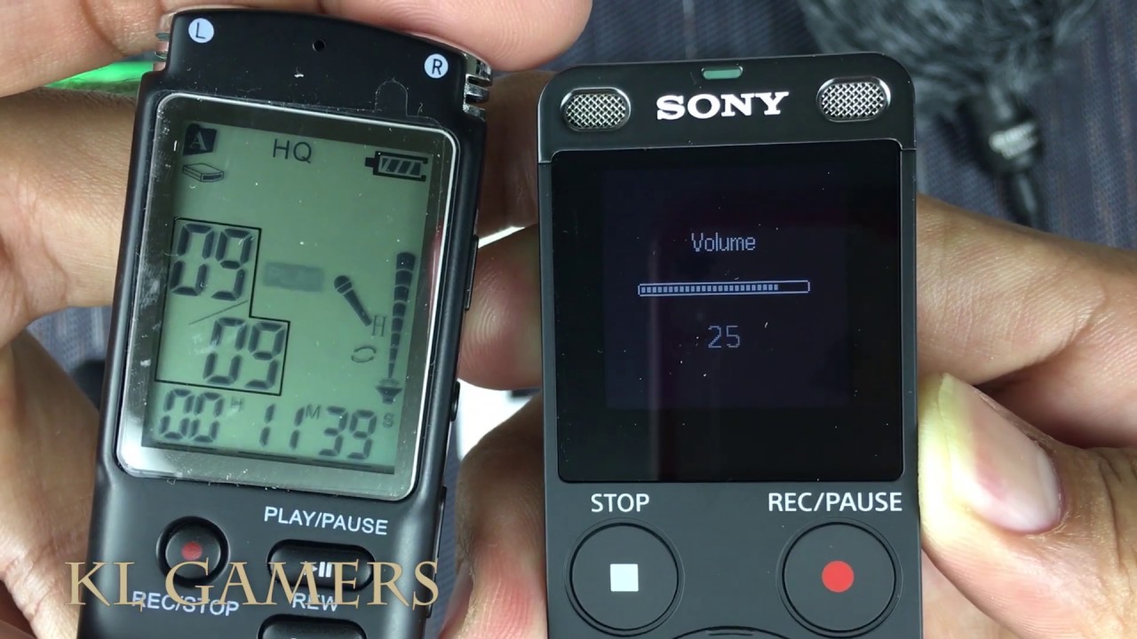 The SONY ICD-UX560F Stereo IC Recorder Unboxing and Various Tests and Comparisons 2019