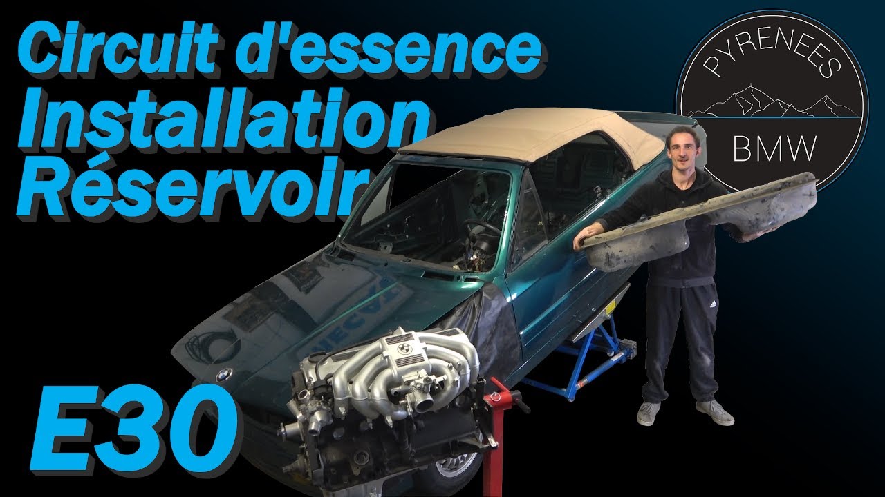 Restauration & Tutos BMW E30 | Installation Réservoir & Circuit d'essence  BMW E30