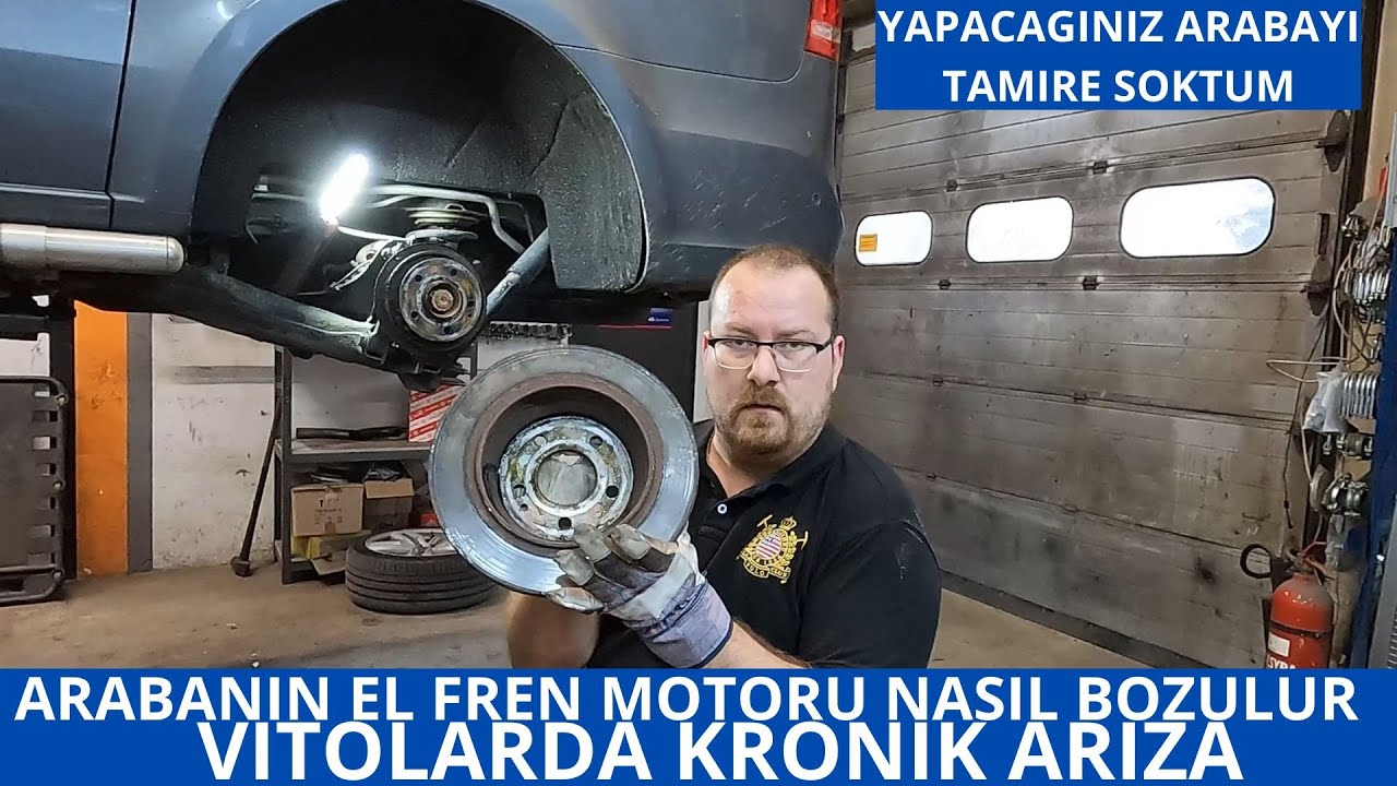 YINE YAPAMADIM │EL FREN MOTORU DISK PAPUC DEGISCEK │ TAMIR VIDEOSU