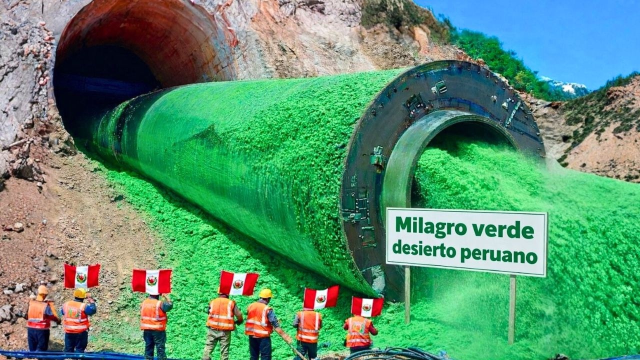 ¡Milagro Verde! Perú Conmociona al Mundo al Transforma el desierto en un paraíso agrícola