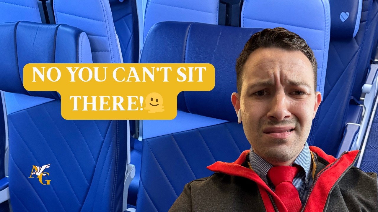 Flight Attendant Life : AHH It's Assigned Seating!