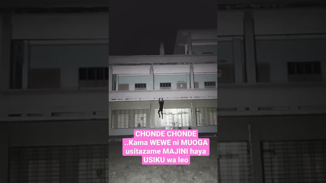 Kama Ni MUOGA usitazame MAJINI haya USIKU wa leo