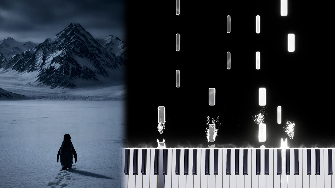L'Amour Toujours (Penguin Headed For The Mountains) - Piano Tutorial