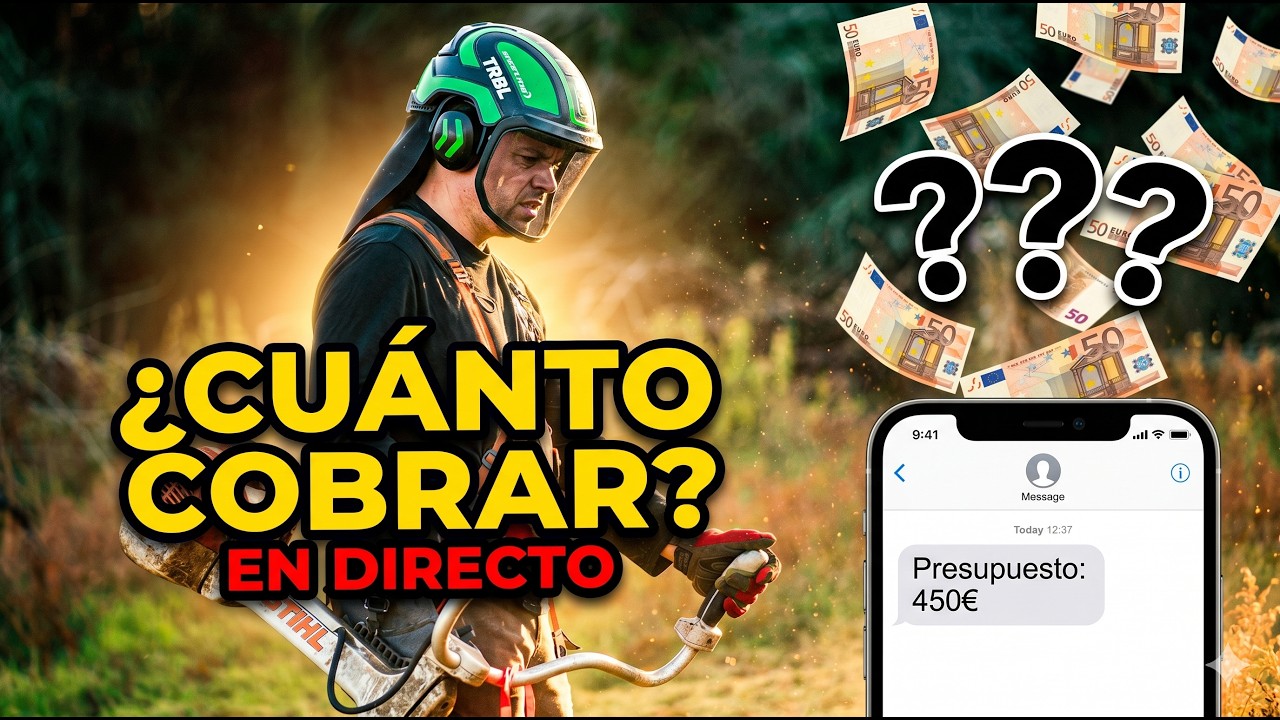 As&iacute; se hace un presupuesto de desbroce. Precio real en 2026 + c&aacute;lculo en directo