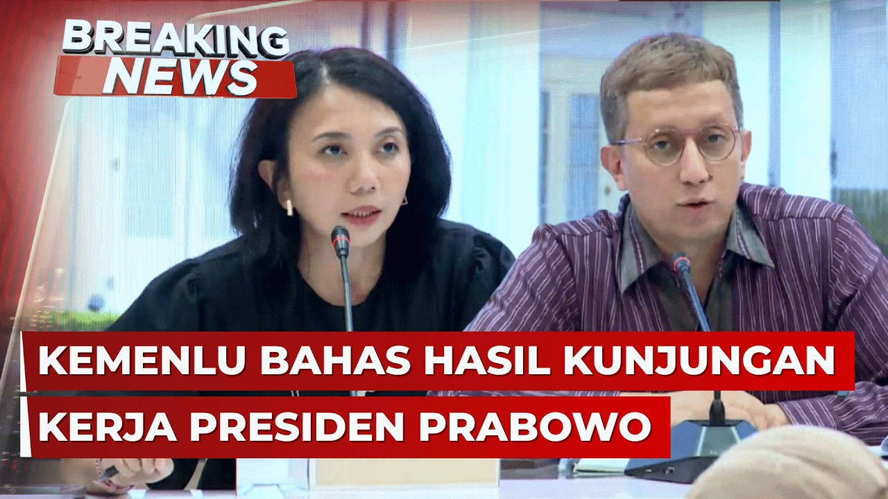 BREAKING NEWS - Kemlu Bahas Hasil Kunjungan Kerja Presiden Prabowo ke AS hingga UEA