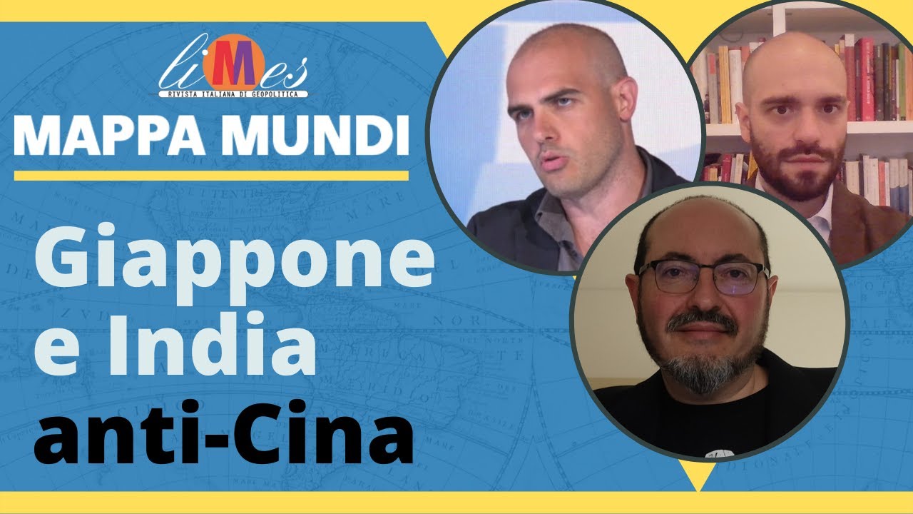 Giappone e India anti-Cina - Mappa Mundi