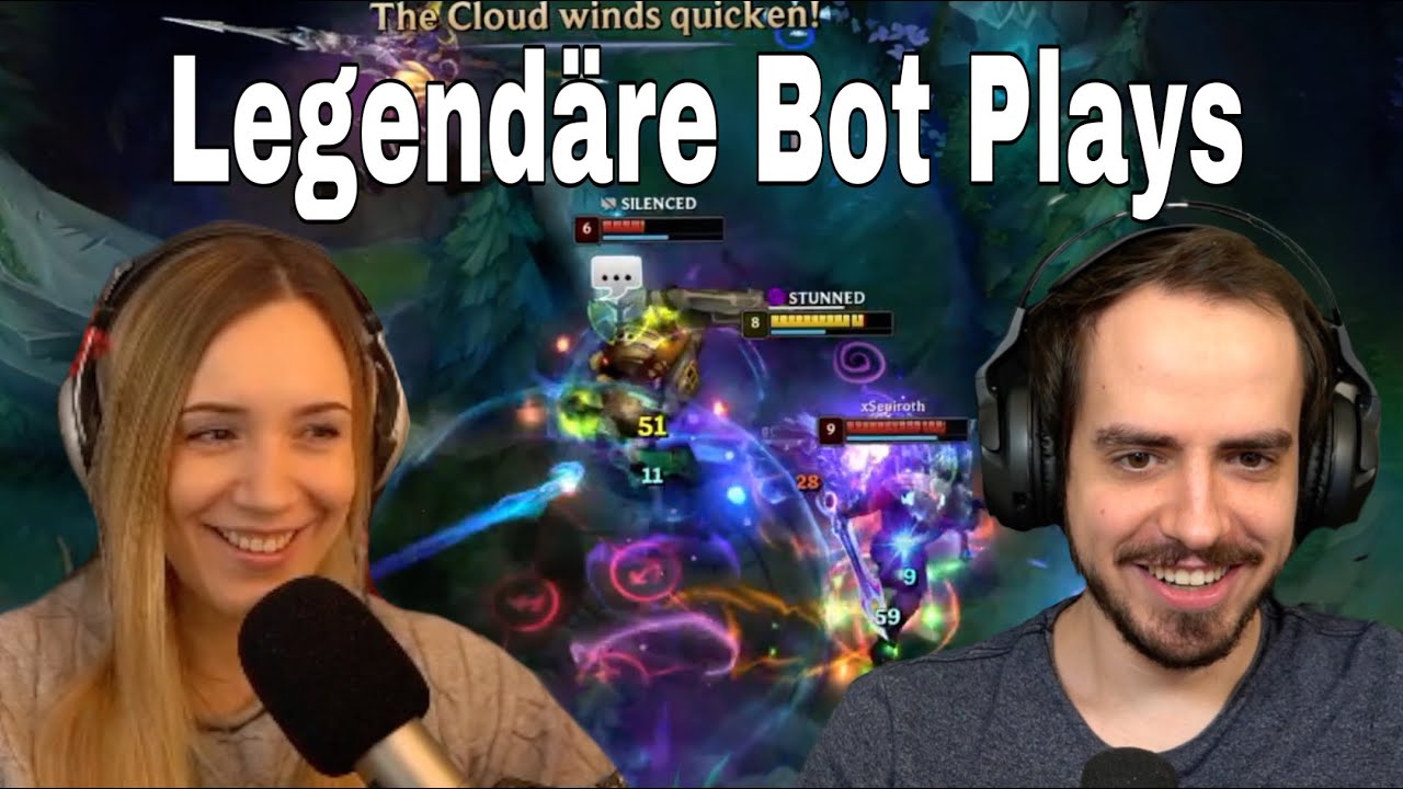 LEGEND&Auml;RE Jarvan + Leona Bot | League Gameplay mit Just Johnny