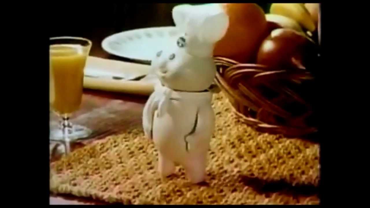 Poppin' Fresh Pillsbury Doughboy Commercial (1972)
