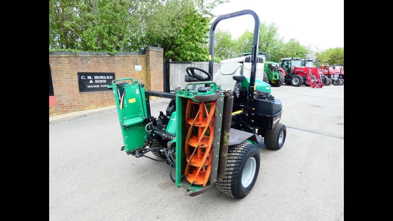 RANSOME PARKWAY 3 MOWER DEMON VIDEO
