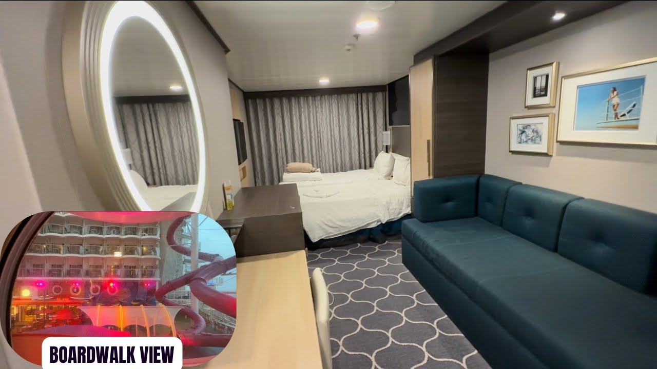 Royal Caribbean Harmony Of The Seas Ocean View Room Tour *Complete Detailed Included