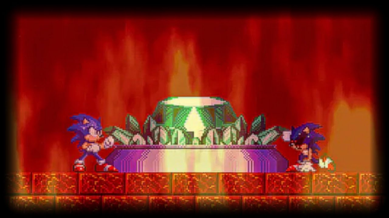 Sonic.exe NB - The Good Ending | Sprite Animation RETAKE (Part 5: 