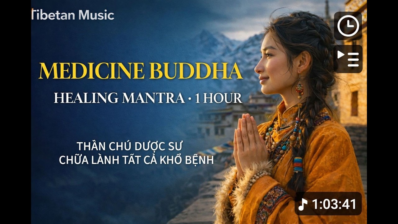 Medicine Buddha Mantra 1 Hour | Healing mantra