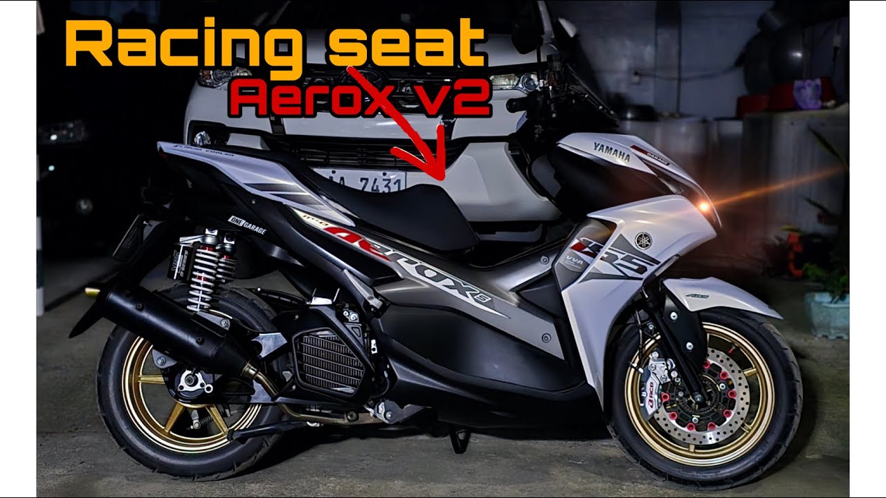 AEROX V2 RACING SEAT | SNIPER AND NMAX RACING SEAT | PUTO CIRCUIT CONCEPT | JEFFOGI TV