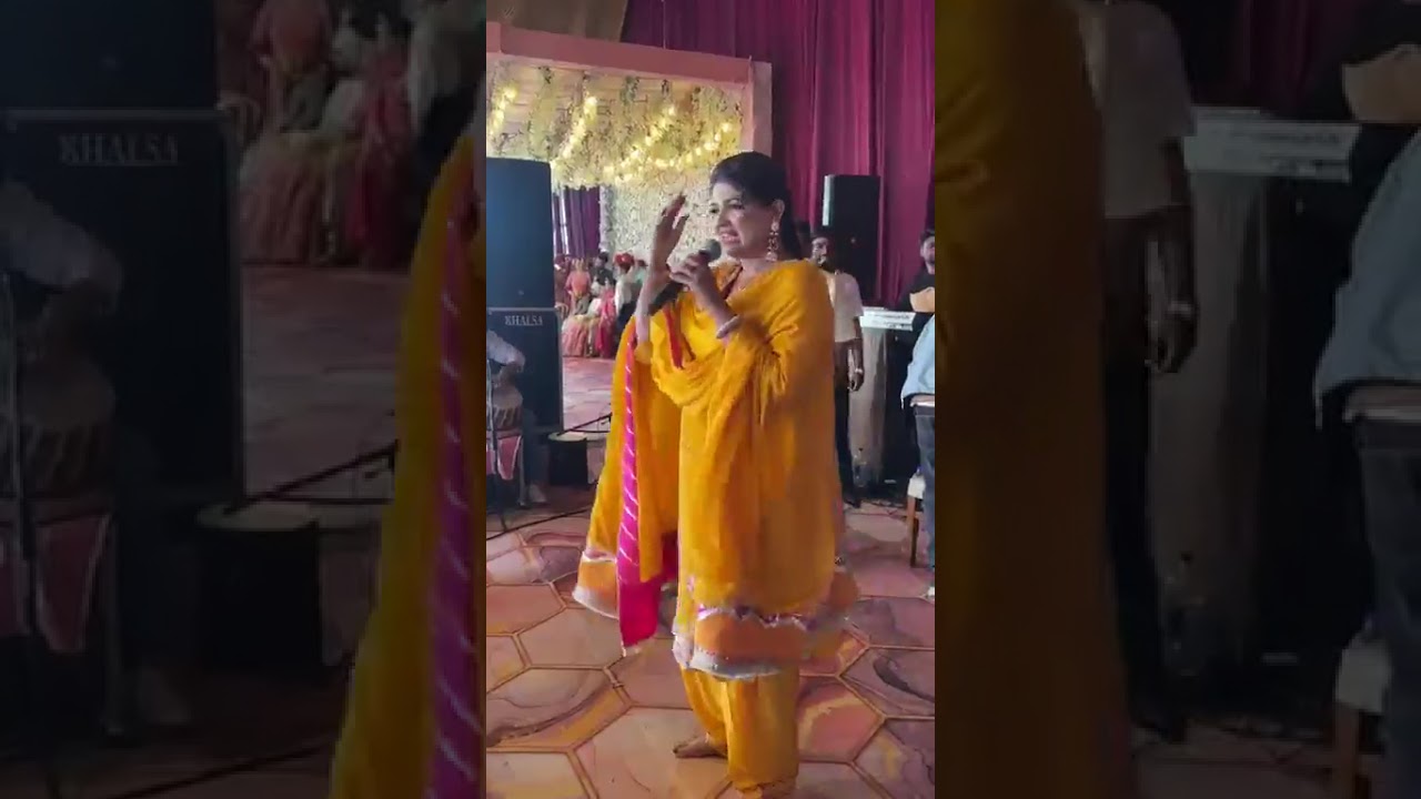 Aman Rozi live Show Today #liveakhada #punjabiliveshow #marriageliveshow 